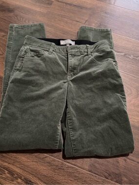 Wit & Wisdom Olive Green Corduroy Pants